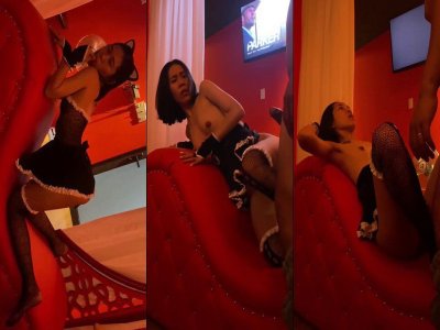 Em gái 1 con mình dây siêu dâm sướng quá em rên muốn banh phòng